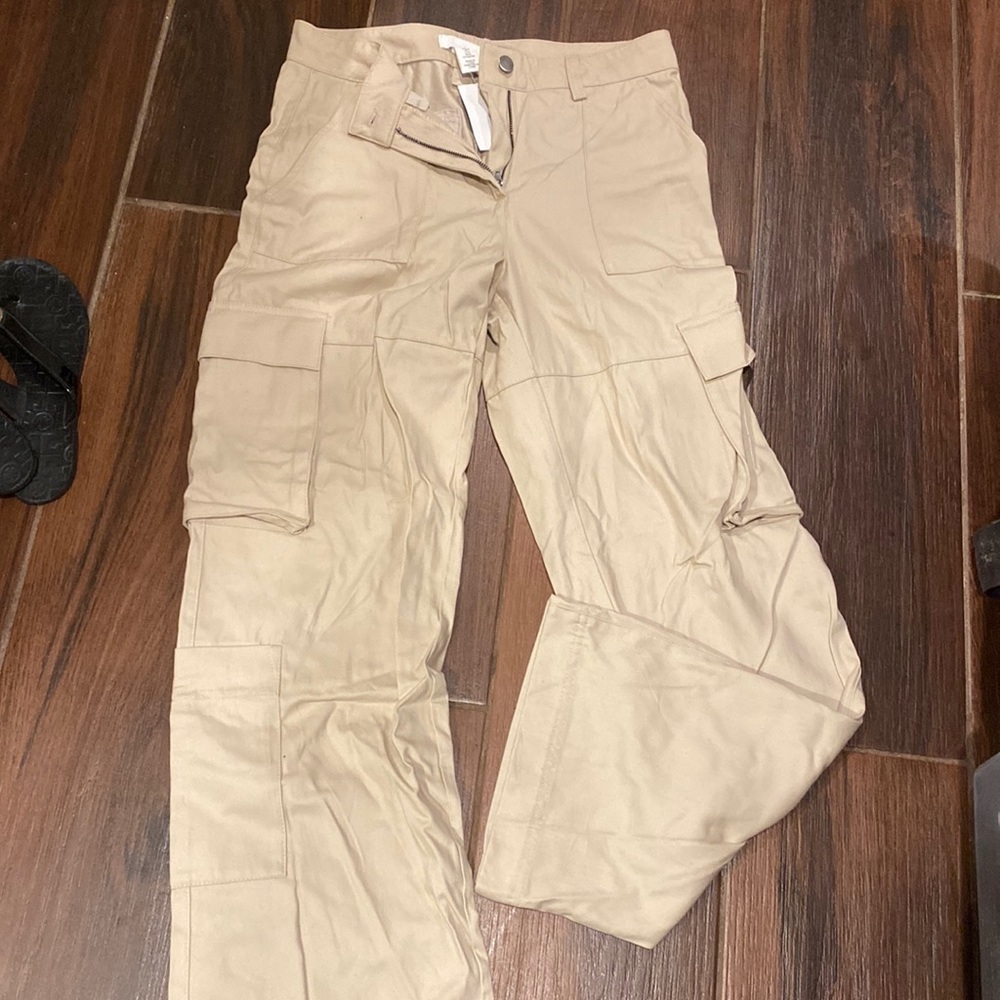 Cargo Pants Flared Leg
